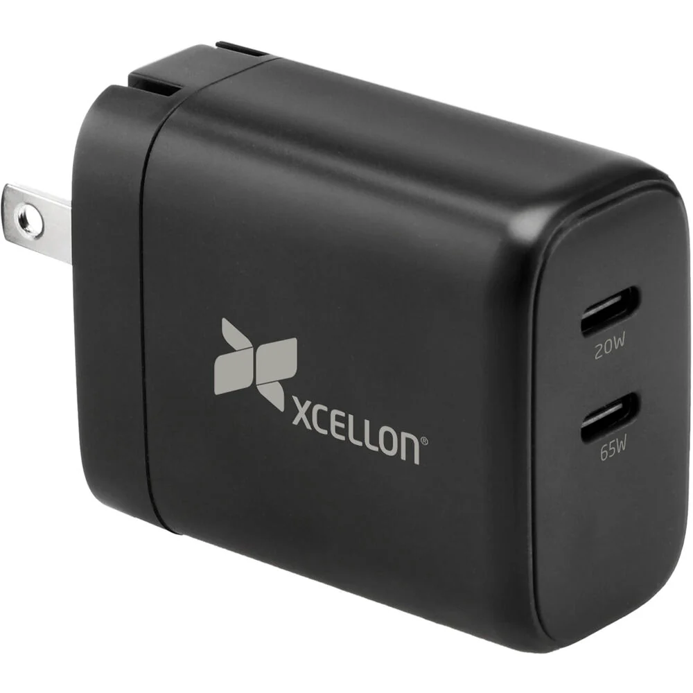 Xcellon PDG-265 65W GaN 2-Port USB-C Charger & Charging Cable Kit - Image 2