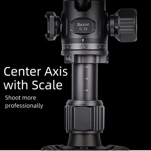 XILETU M-5G Tabletop Tripod with G-28 Ball Head - Image 4