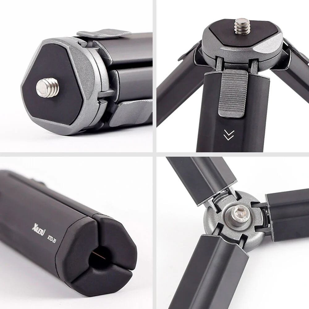 XILETU MC22 + XTD20 Mini Tripod with Ball Head - Image 5