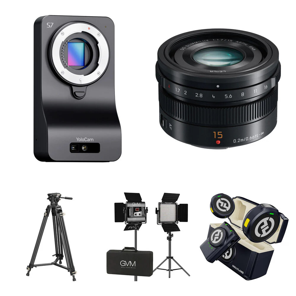 YoloLiv YoloCam S7 Live Streaming Camera with 15mm Lens and Standard Creator Kit