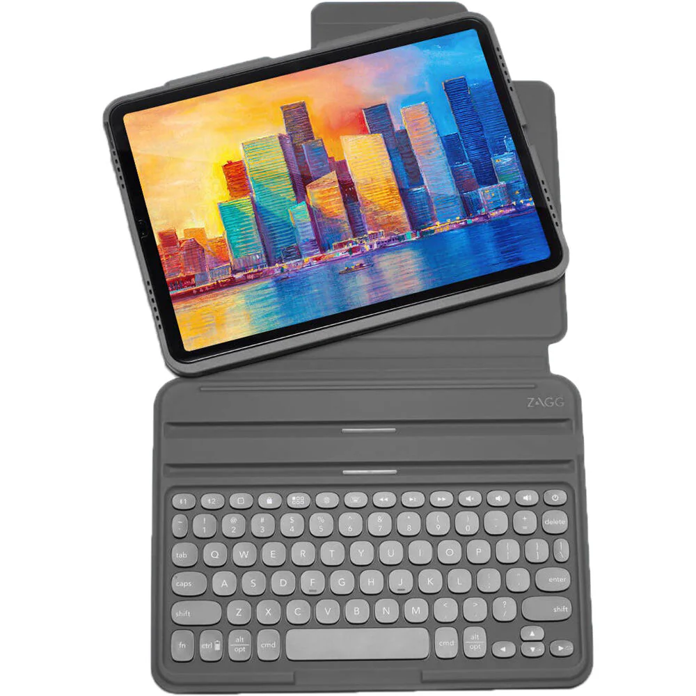 ZAGG Pro Keys Wireless Keyboard and Case for 11" iPad Pro (Black/Gray) - Image 3