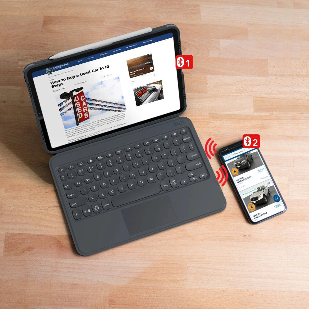 ZAGG Pro Keys with Trackpad Folio Case - Image 3