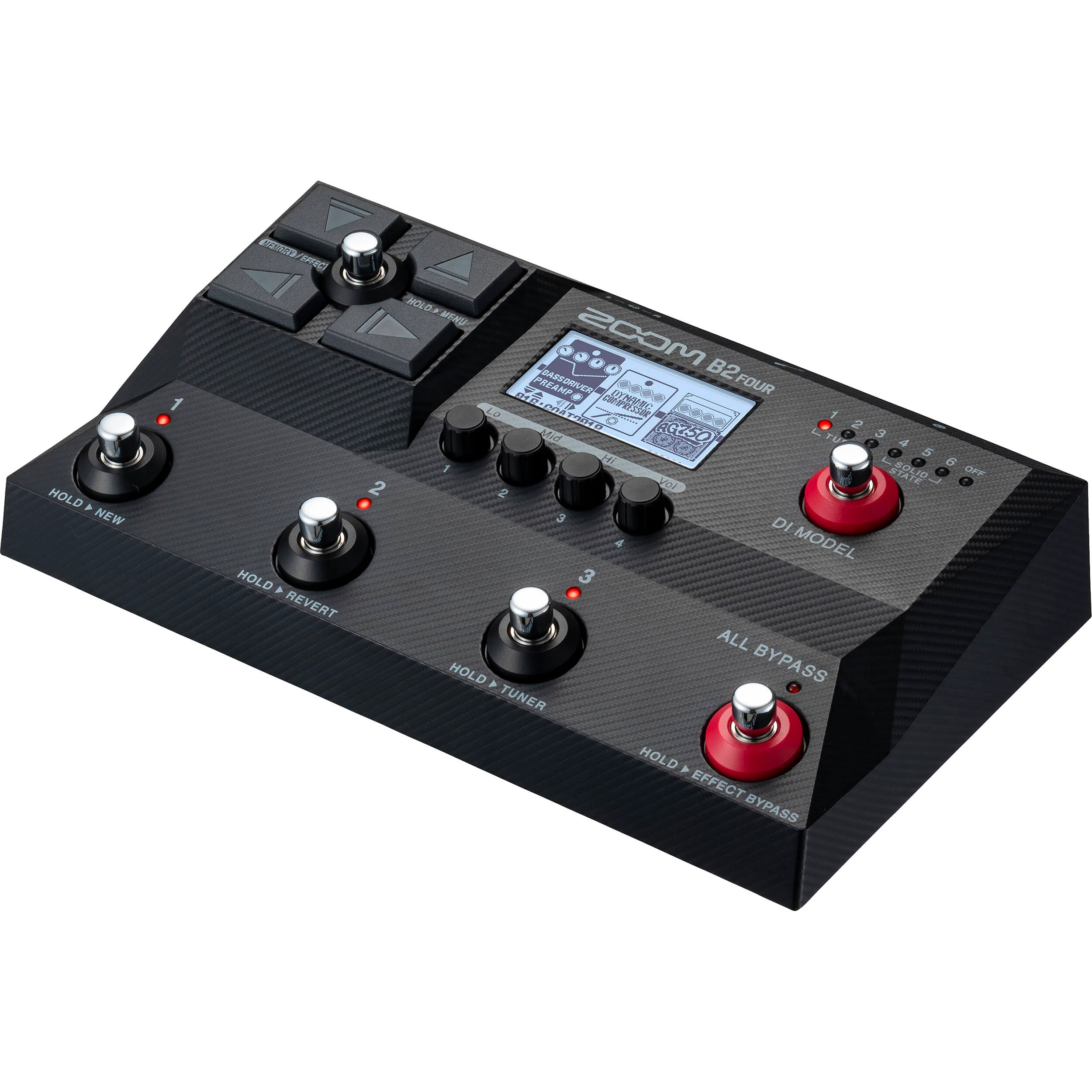 Zoom B2 Four Amplifier and FX Emulator Pedal - Image 3