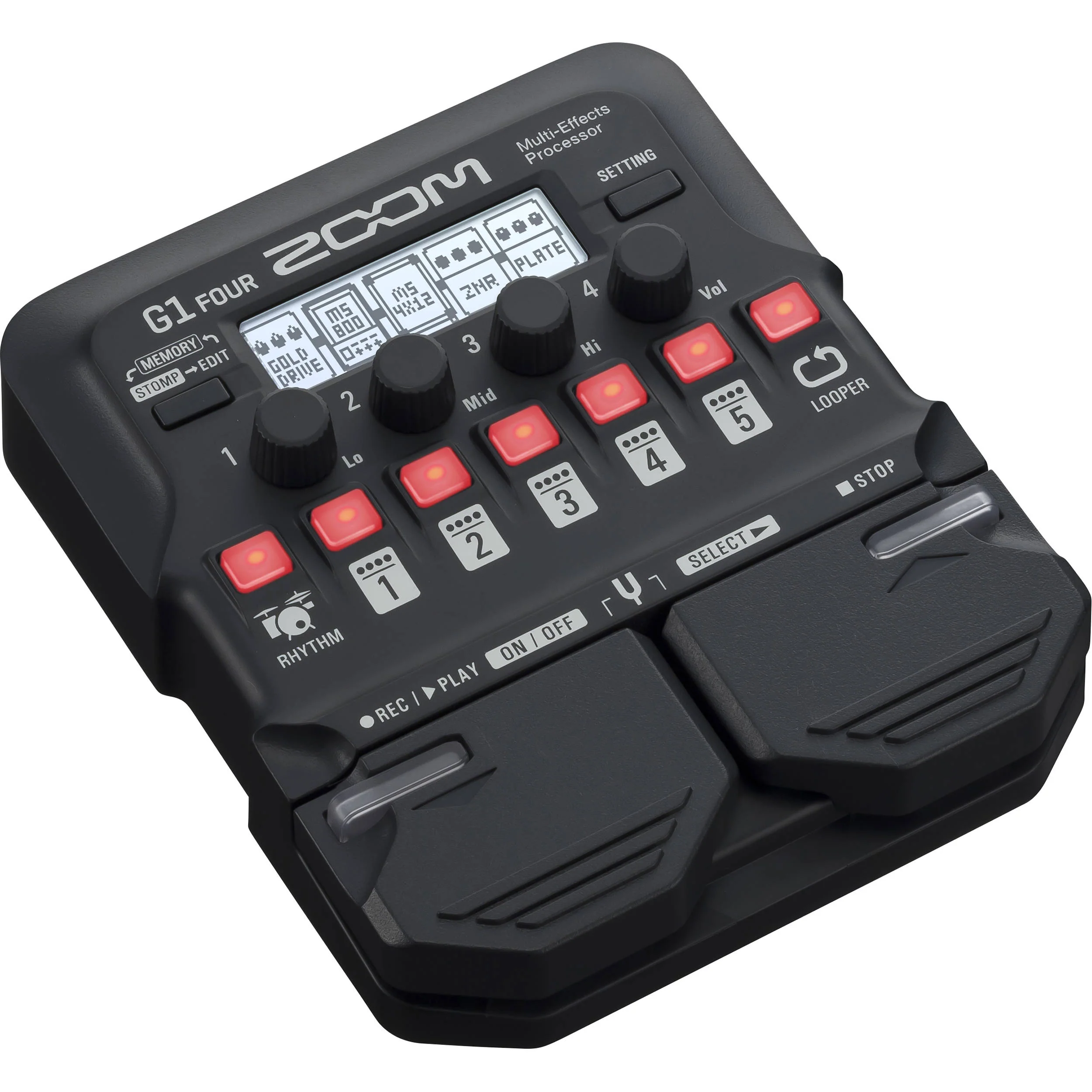 Zoom G1 Four Guitar Effects Processor - Image 2